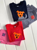 Baby Dog - Long Sleeved T-shirt - Red