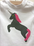 Baby Unicorn T-shirt - White