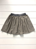 Grey Striped Skirt