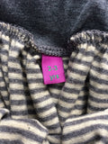 Grey Striped Skirt