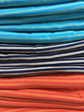 Stripy leggings for kids and babies - soft cotton jersey - isabee.co.uk