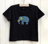 Elephant T-shirt - Black