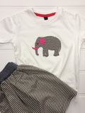 Elephant T-shirt - Cream