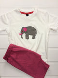 Elephant T-shirt - Cream