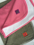 Newborn Set - Cotton Blanket, Hat & Sleepsuit with Mitts