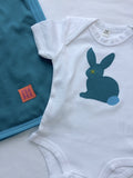 Newborn Rabbit Babygrow