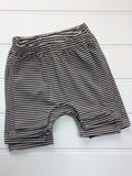 Shorts - Navy and Cream Stripes