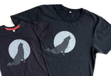 Parent, Baby and Child Wolf T-Shirt Set