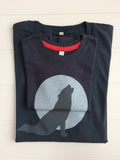 Parent, Baby and Child Wolf T-Shirt Set
