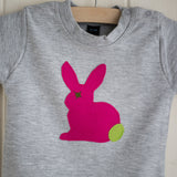 Baby Rabbit T-shirt - Grey