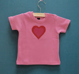 Baby Heart T-shirt - Pink