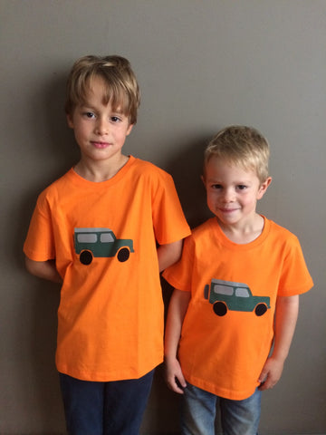 jeep T-shirt - Orange
