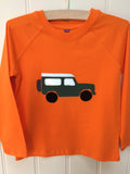 jeep – Long Sleeved T-shirt - Orange