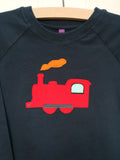 Train  - Long Sleeved T-shirt - Blue