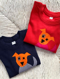 Baby Dog - Long Sleeved T-shirt - Blue
