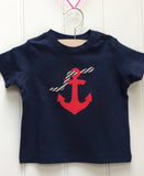 Baby Anchor T-shirt - Blue