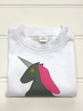 Baby Unicorn T-shirt - White