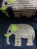 Baby Elephant – Long Sleeved T-shirt - Blue