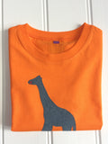 Giraffe T-shirt - Orange