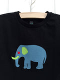 Elephant T-shirt - Black