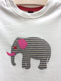 Elephant T-shirt - Cream