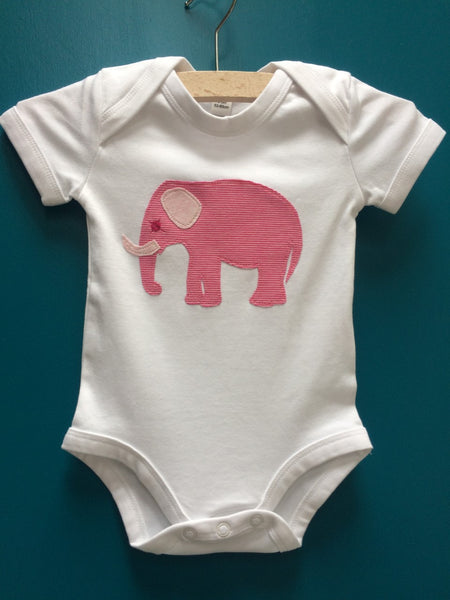 Elephant onesie baby hotsell