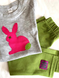 Baby Rabbit T-shirt - Grey