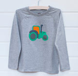 Tractor - Long Sleeved T-shirt - Grey