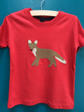 Fox T-shirt - red