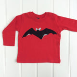 Baby Bat - Long Sleeved T-shirt - Red