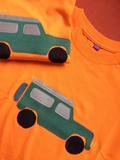Baby jeep – Long Sleeved T-shirt - Orange
